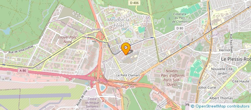 localisation de l'entreprise MONSIEUR SERGE MBOYO à LES PAVILLONS-SOUS-BOIS