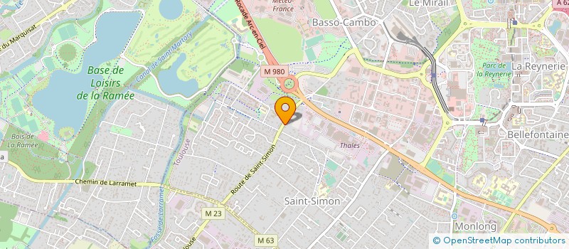localisation de l'entreprise MONSIEUR SERGE MELOTTO à TOULOUSE