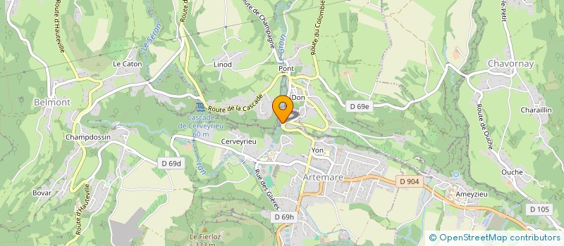 localisation de l'entreprise MONSIEUR SERGE MERCANTE  ARTEMARE