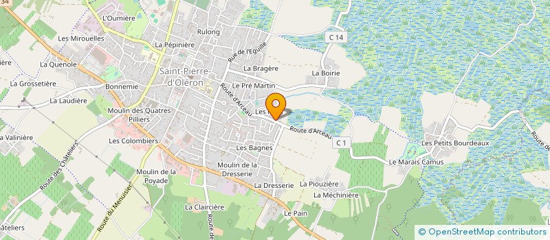 localisation de l'entreprise MONSIEUR SERGE MERCIER à SAINT-PIERRE-D OLERON