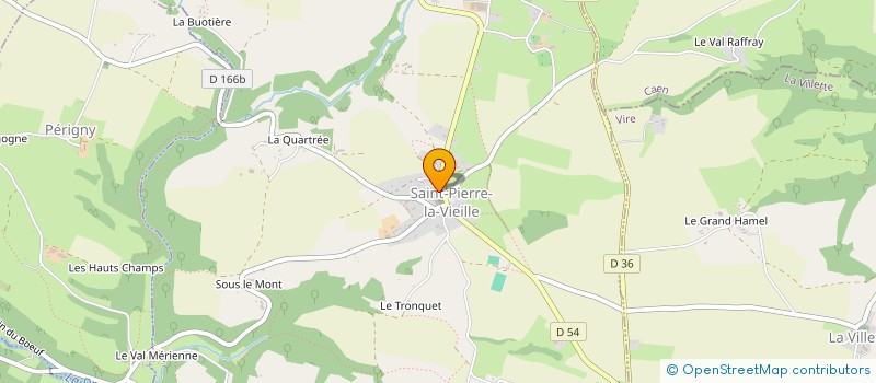 localisation de l'entreprise MONSIEUR SERGE MEREL  CONDE-EN-NORMANDIE
