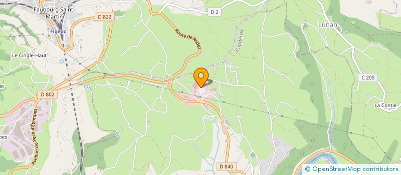 localisation de l'entreprise MONSIEUR SERGE MERLE  BEDUER