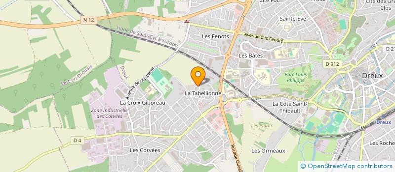 localisation de l'entreprise MONSIEUR SERGE MERRIEN à VERNOUILLET