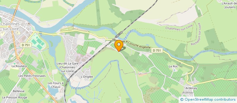 localisation de l'entreprise MONSIEUR SERGE MICHALOWICZ à CHALONNES-SUR-LOIRE