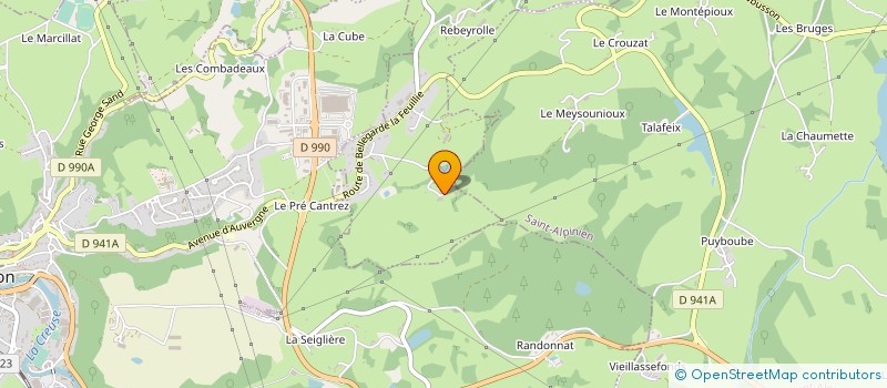 localisation de l'entreprise MONSIEUR SERGE MICHARD  SAINT-AMAND