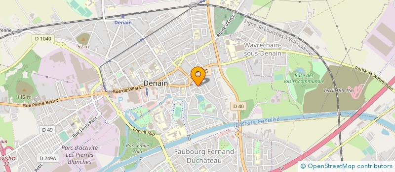 localisation de l'entreprise MONSIEUR SERGE MICHEL POCHON à DENAIN