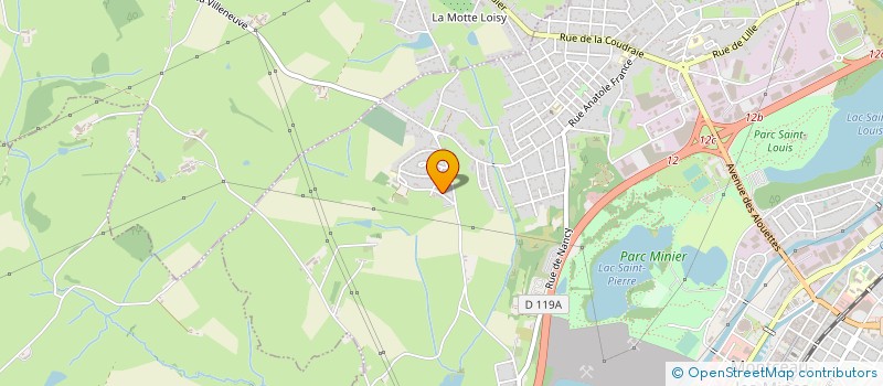 localisation de l'entreprise MONSIEUR SERGE MICHON  SAINT-BERAIN-SOUS-SANVIGNES