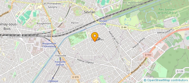 localisation de l'entreprise MONSIEUR SERGE MIGEON à SEVRAN