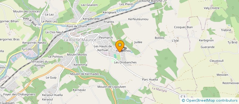 localisation de l'entreprise MONSIEUR SERGE MILET à LA ROCHE MAURICE