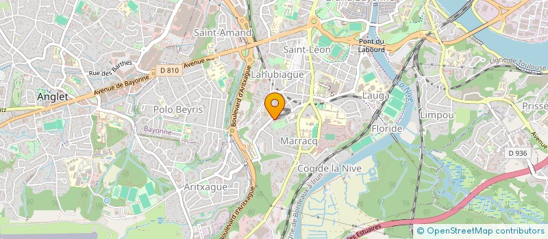 localisation de l'entreprise MONSIEUR SERGE MILHE à BAYONNE