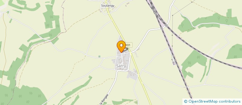 localisation de l'entreprise MONSIEUR SERGE MILLOT  SARRY