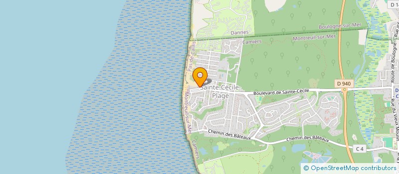 localisation de l'entreprise MONSIEUR SERGE MILLS  CAMIERS