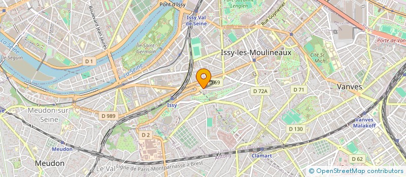 localisation de l'entreprise MONSIEUR SERGE MIROCHE à ISSY-LES-MOULINEAUX