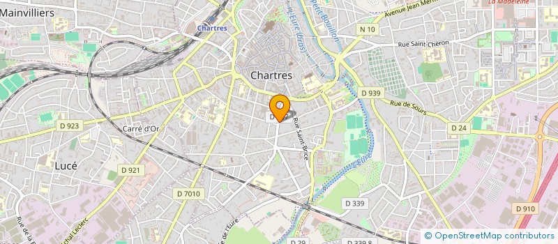 localisation de l'entreprise MONSIEUR SERGE MOLLE à CHARTRES