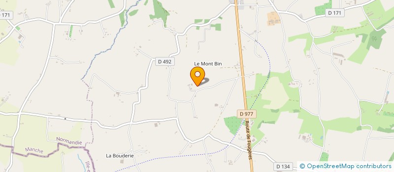 localisation de l'entreprise MONSIEUR SERGE MONGODIN  LES LOGES-MARCHIS