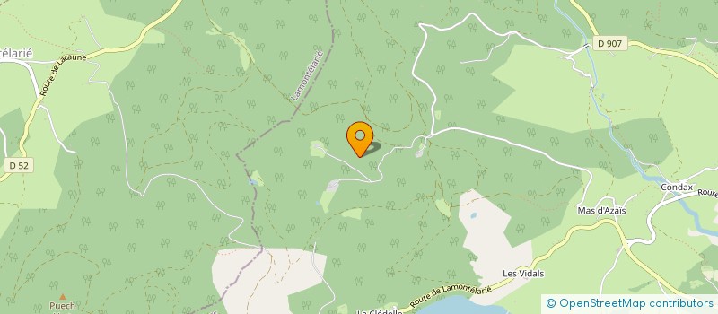 localisation de l'entreprise MONSIEUR SERGE MORALI  LA SALVETAT-SUR-AGOUT