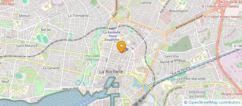 localisation de l'entreprise MONSIEUR SERGE MOREAU à LA ROCHELLE