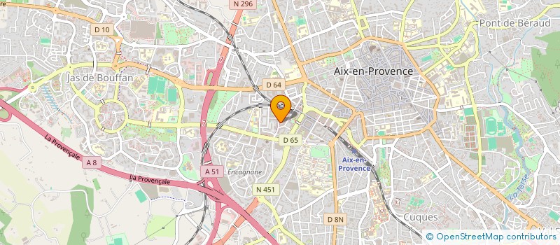 localisation de l'entreprise MONSIEUR SERGE MOREL à AIX-EN-PROVENCE