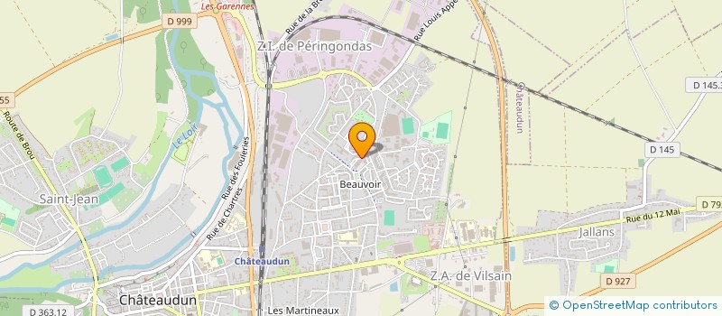 localisation de l'entreprise MONSIEUR SERGE MORICE à CHATEAUDUN