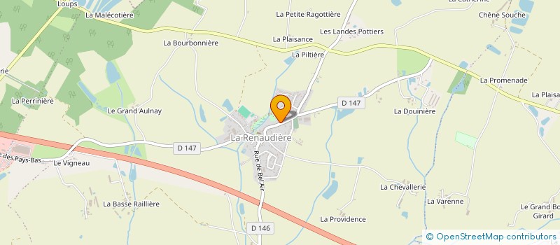 localisation de l'entreprise MONSIEUR SERGE MORINIERE à SEVREMOINE