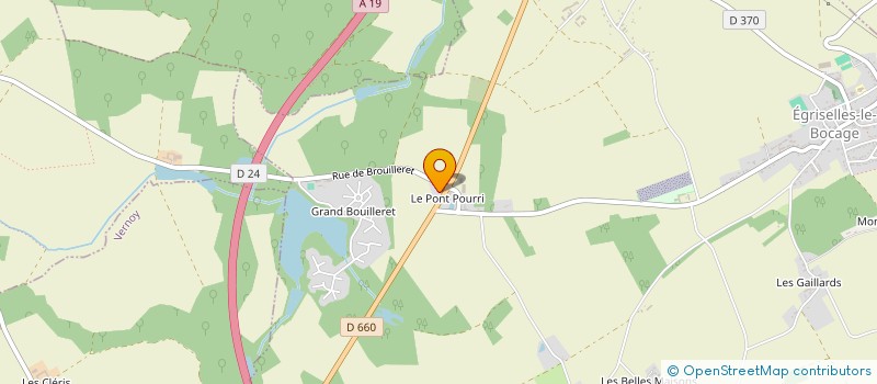 localisation de l'entreprise MONSIEUR SERGE MULLER  EGRISELLES-LE-BOCAGE