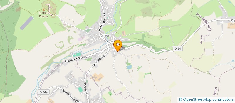 localisation de l'entreprise MONSIEUR SERGE MULLER  ACHEN