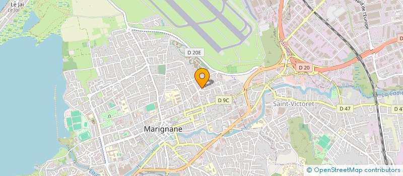 localisation de l'entreprise MONSIEUR SERGE NADAL  MARIGNANE