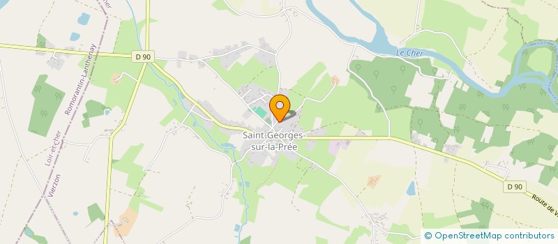 localisation de l'entreprise MONSIEUR SERGE NADEAU à SAINT-GEORGES-SUR-LA PREE