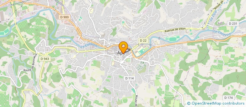 localisation de l'entreprise MONSIEUR SERGE NANFI à APT