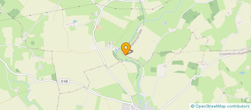 localisation de l'entreprise MONSIEUR SERGE NAVEAU  BRAINS SUR GEE