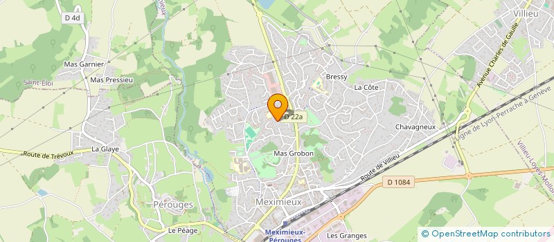 localisation de l'entreprise MONSIEUR SERGE NAZAIRE MARY à MEXIMIEUX