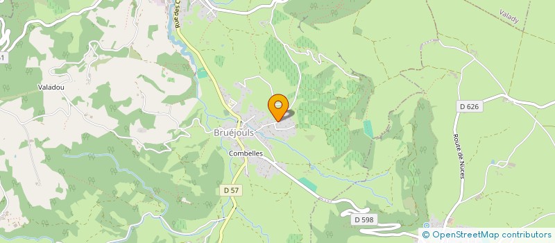 localisation de l'entreprise MONSIEUR SERGE NEGRE  CLAIRVAUX-D AVEYRON