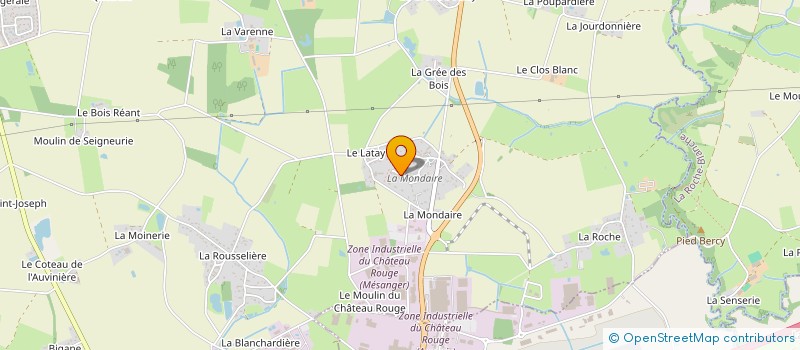 localisation de l'entreprise MONSIEUR SERGE NELET  MESANGER