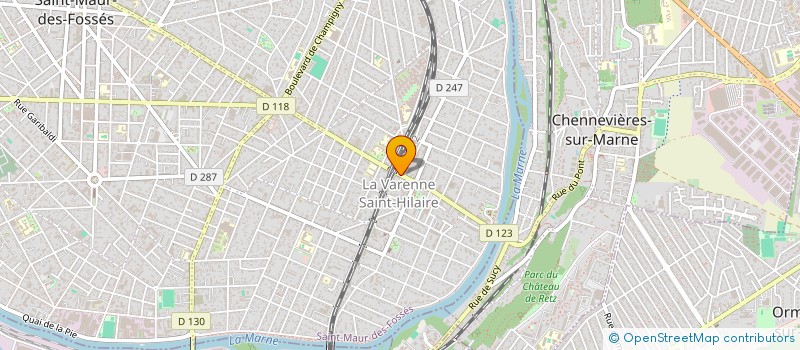 localisation de l'entreprise MONSIEUR SERGE NEMIROVSKI à SAINT-MAUR-DES-FOSSES