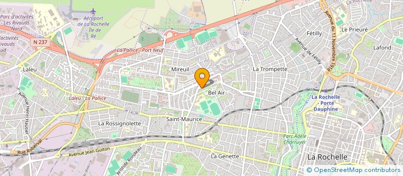 localisation de l'entreprise MONSIEUR SERGE NGA MESSI à LA ROCHELLE