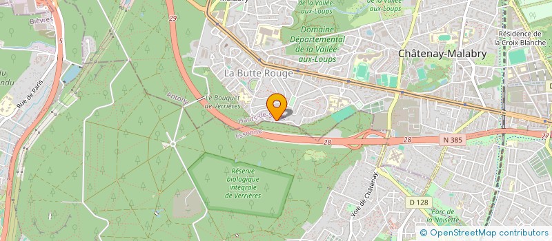 localisation de l'entreprise MONSIEUR SERGE NIADOU  CHATENAY-MALABRY