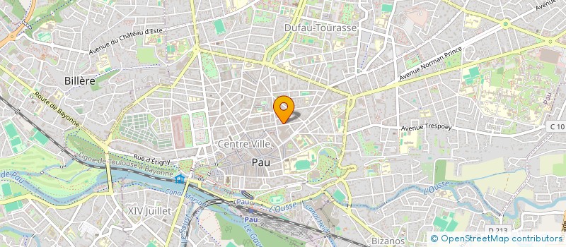 localisation de l'entreprise MONSIEUR SERGE NOILLY à PAU