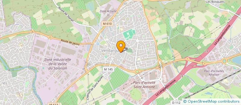 localisation de l'entreprise MONSIEUR SERGE NURIS à VENDARGUES