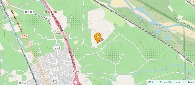 localisation de l'entreprise MONSIEUR SERGE OBATON  SENAS