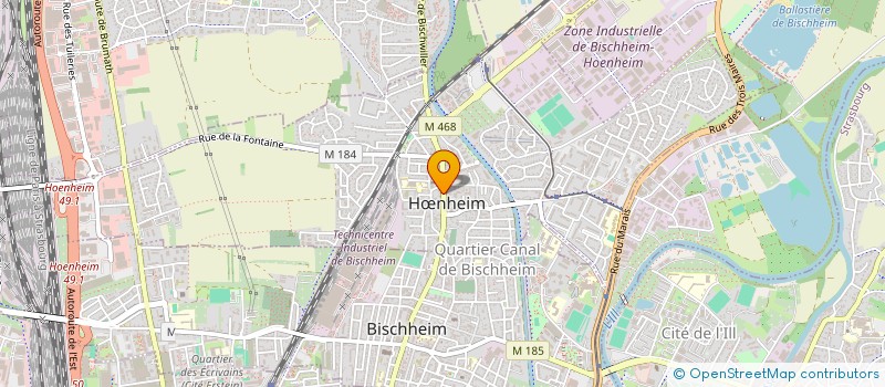 localisation de l'entreprise MONSIEUR SERGE OBER  HNHEIM