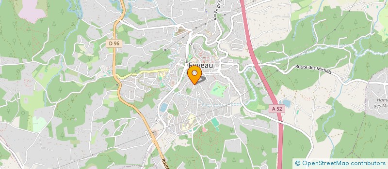 localisation de l'entreprise MONSIEUR SERGE OCHOA  FUVEAU