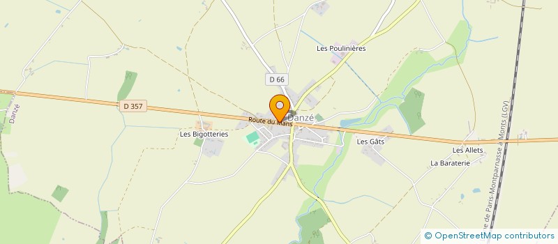 localisation de l'entreprise MONSIEUR SERGE OLIVERES à DANZE