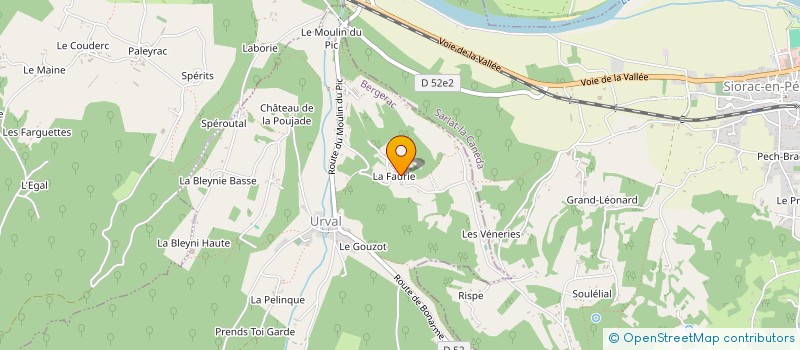 localisation de l'entreprise MONSIEUR SERGE OLLAGNON à URVAL
