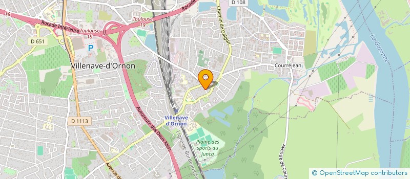 localisation de l'entreprise MONSIEUR SERGE OSIO  VILLENAVE-D'ORNON