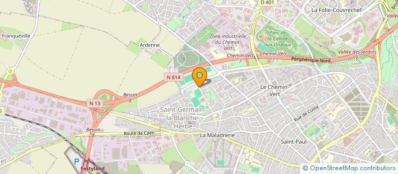 localisation de l'entreprise MONSIEUR SERGE OTHON à CAEN