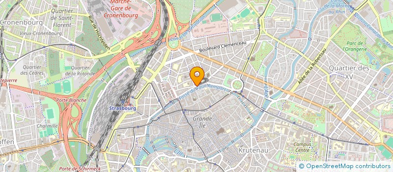 localisation de l'entreprise MONSIEUR SERGE OTT à STRASBOURG