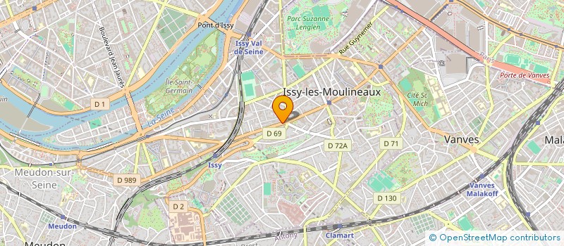 localisation de l'entreprise MONSIEUR SERGE OULIKIAN à ISSY-LES-MOULINEAUX