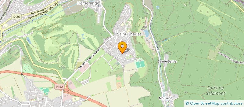 localisation de l'entreprise MONSIEUR SERGE PAGNONCELLI  HAUCOURT-MOULAINE