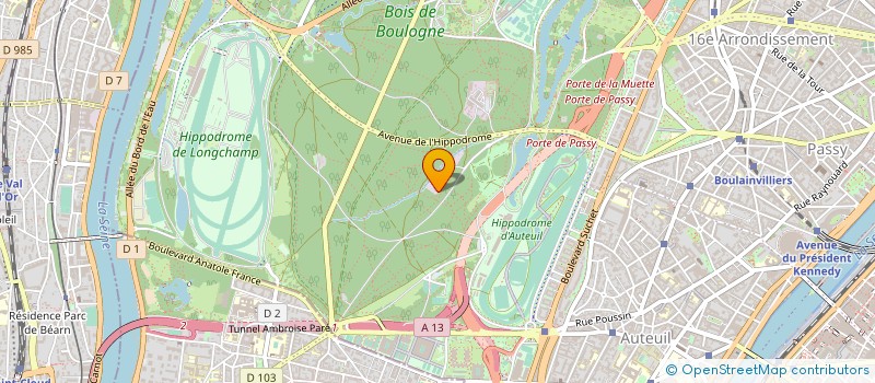 localisation de l'entreprise MONSIEUR SERGE PAILLET  PARIS