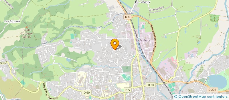 localisation de l'entreprise MONSIEUR SERGE PALMIER  MONTBRISON